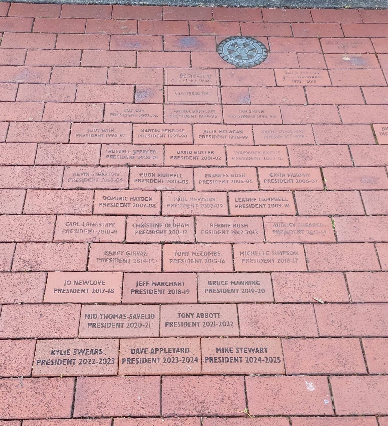 Commemorative Bricks